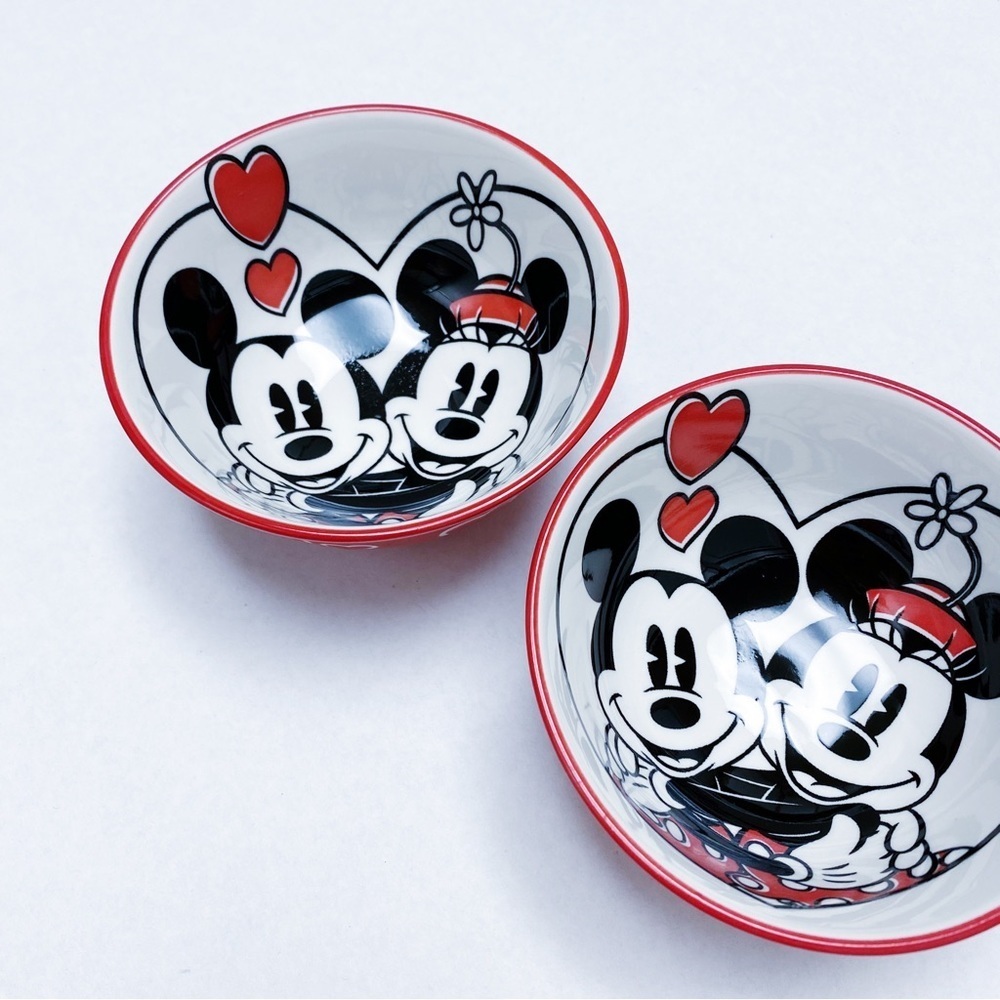 Disney - Minnie & Mickey Bowl Set of 2